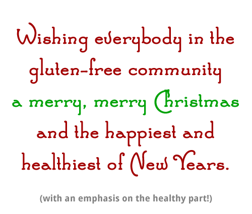 merry Christmas gluten free community