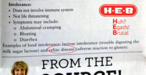 celiac disease not allergy