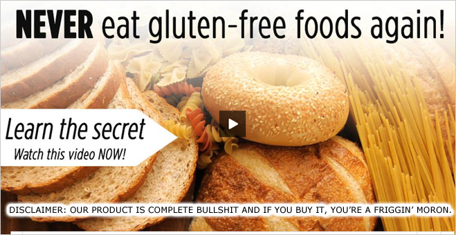 gluten free scam