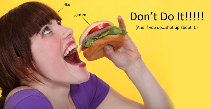 don't cheat on your gluten free diet