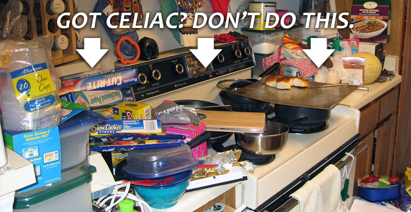 celiac avoid cross contamination