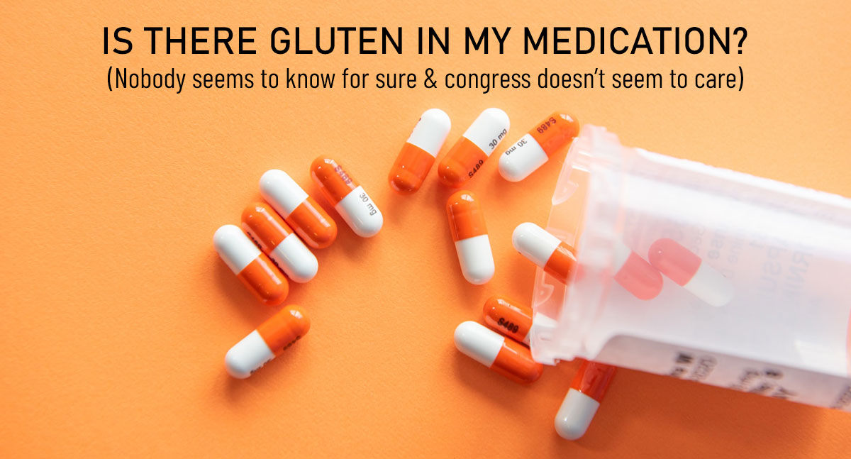 gluten in medication