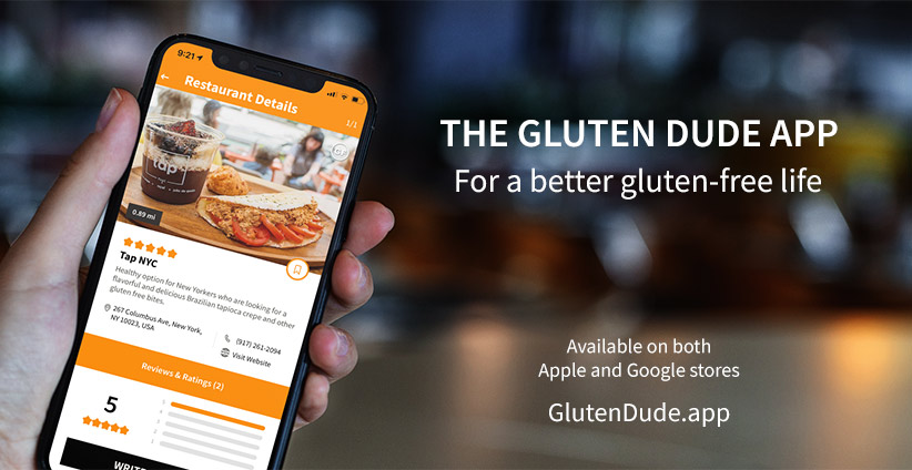 The Gluten Dude Mobile App