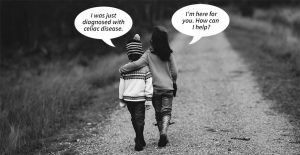 how can i support my friend with celiac disease?