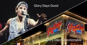 can people with celiac disease trust Glory Days Grill?