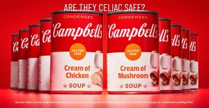 campbells gluten free soup and celiac disease