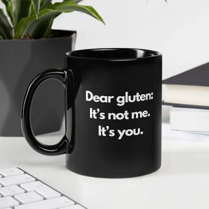 gluten free mug as a gift