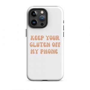 gluten free phone case gift