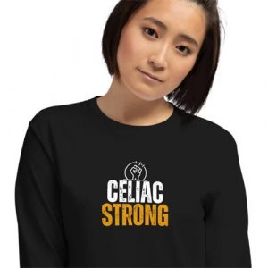 celiac strong gift long sleeve shirt