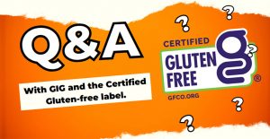 certified gluten free label