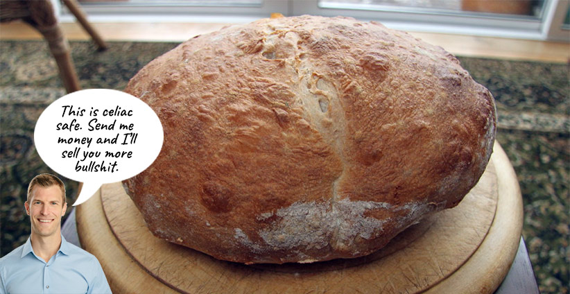 sourdough bread is not gluten-free